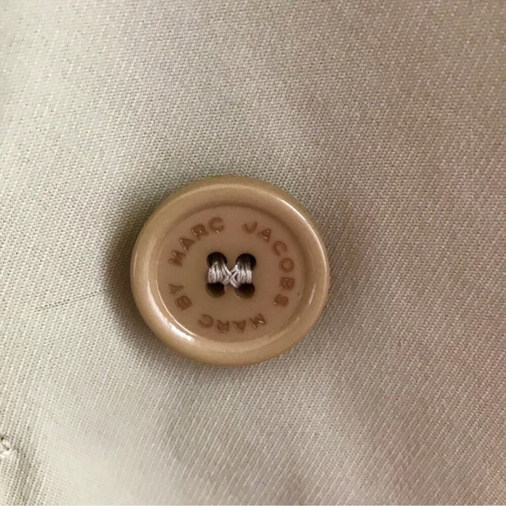 Marc by Marc Jacobs Light Taupe 3/4 Trench Coat - Picture 8 of 11